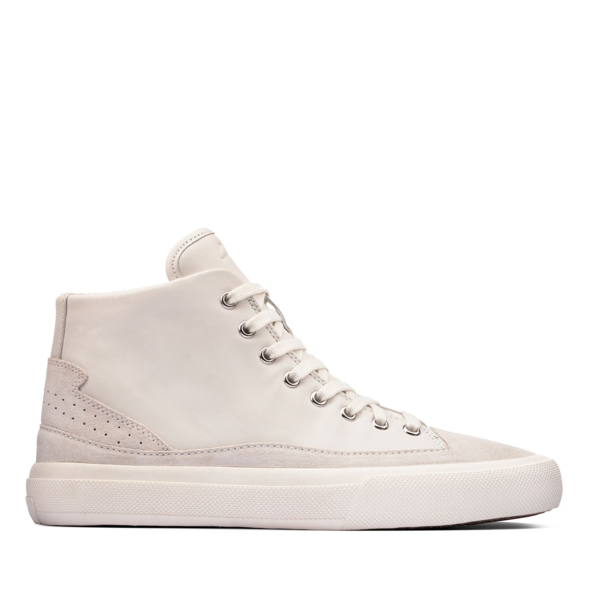Clarks Aceley Zip Hi White | 11711119