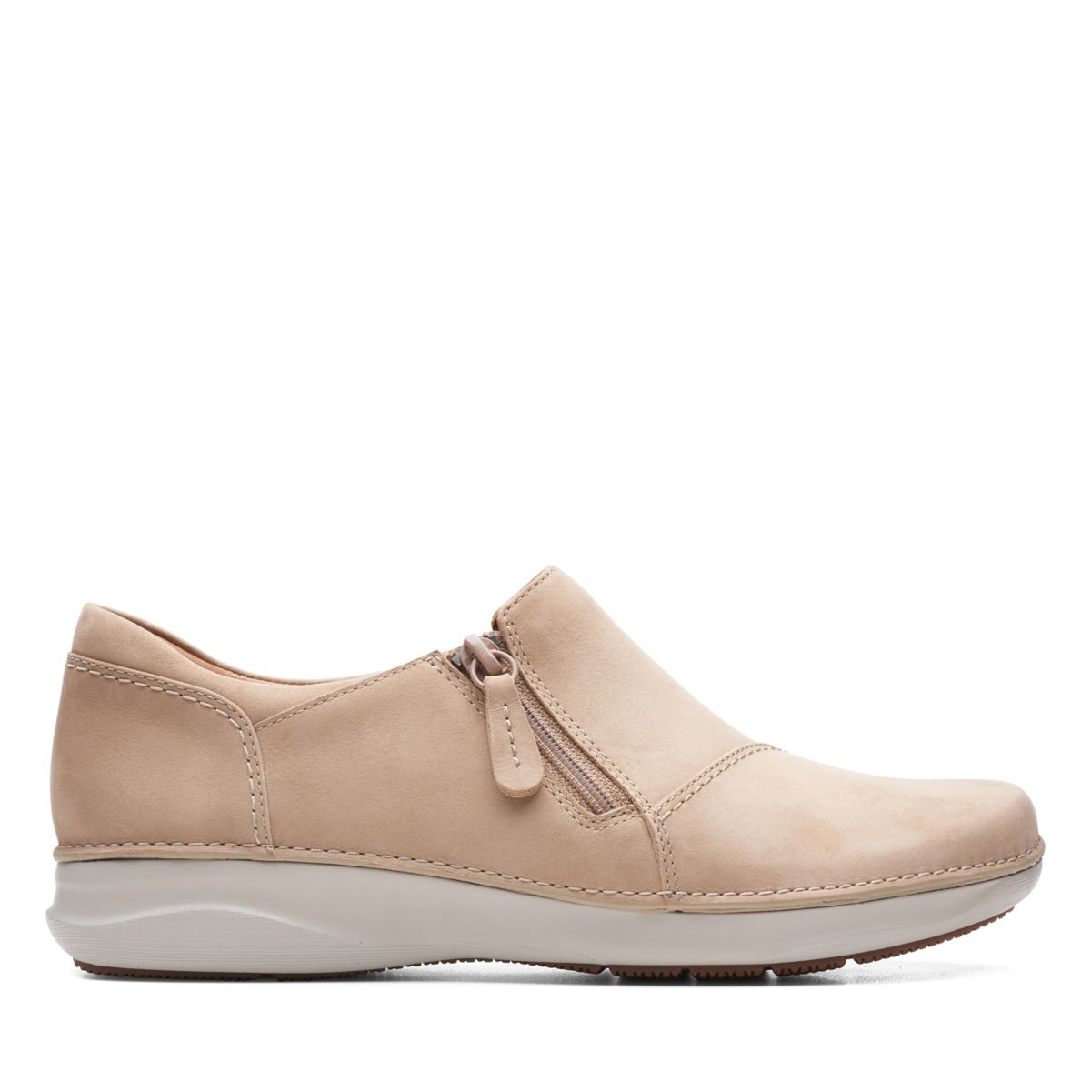 Clarks Appley Zip Brown | 92528487