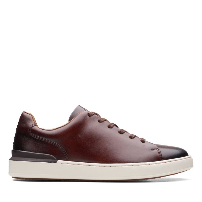 Clarks Court Lite Lace Dark Brown | 98802140