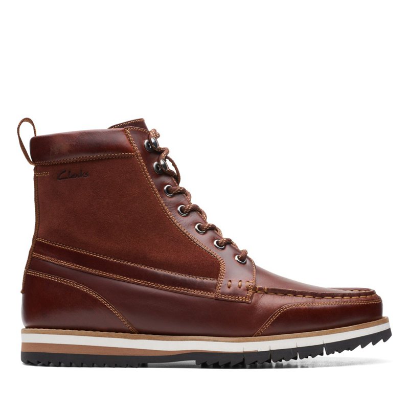 Clarks Durston Hi Brown | 70698300