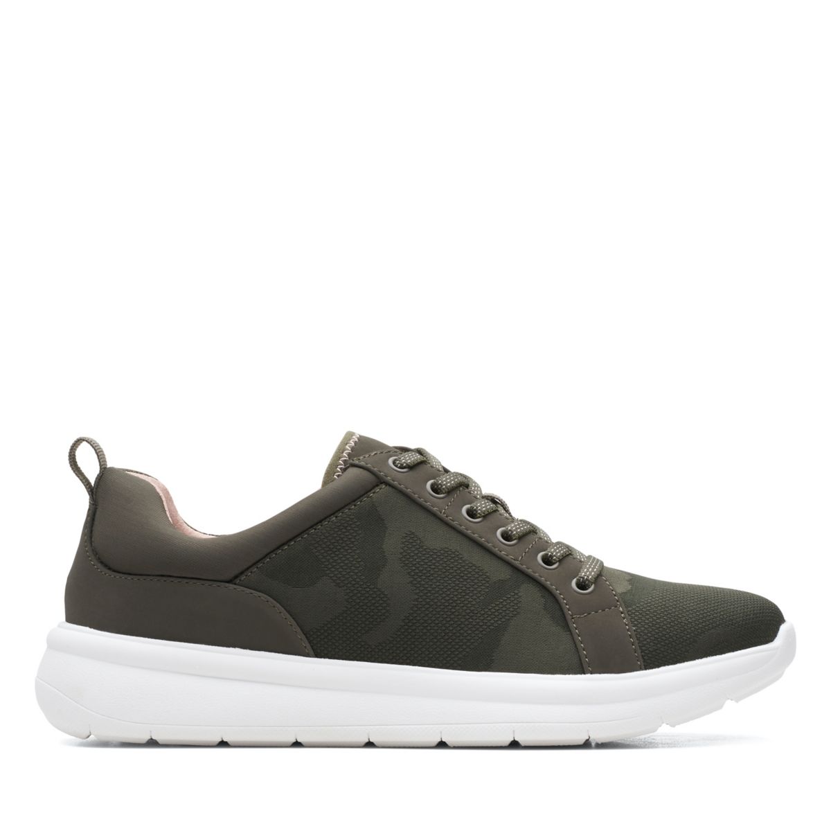 Clarks Ezera Lace Dark Olive | 15230614