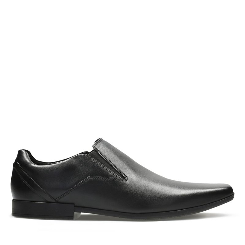 Clarks Glement Slip Black | 44595980