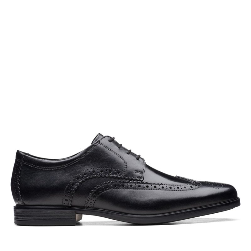 Clarks Howard Wing Black | 11366674