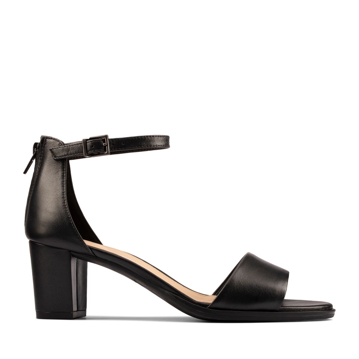 Clarks Kaylin 60 2 Part Black | 11747678