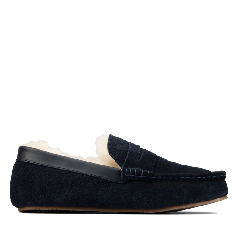 Clarks Kite Warm Navy | 40363087