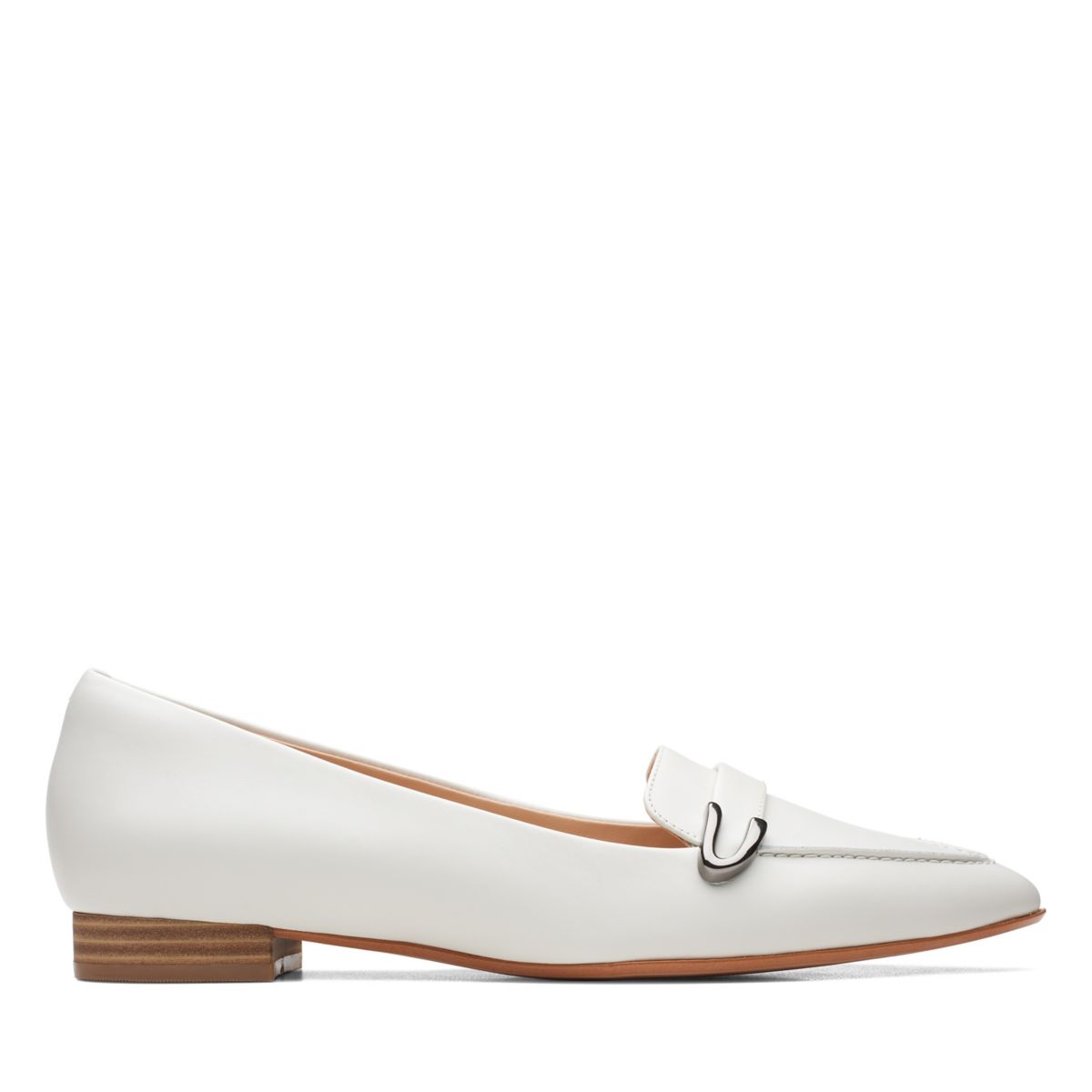 Clarks Laina 15 Buckle White | 44837093
