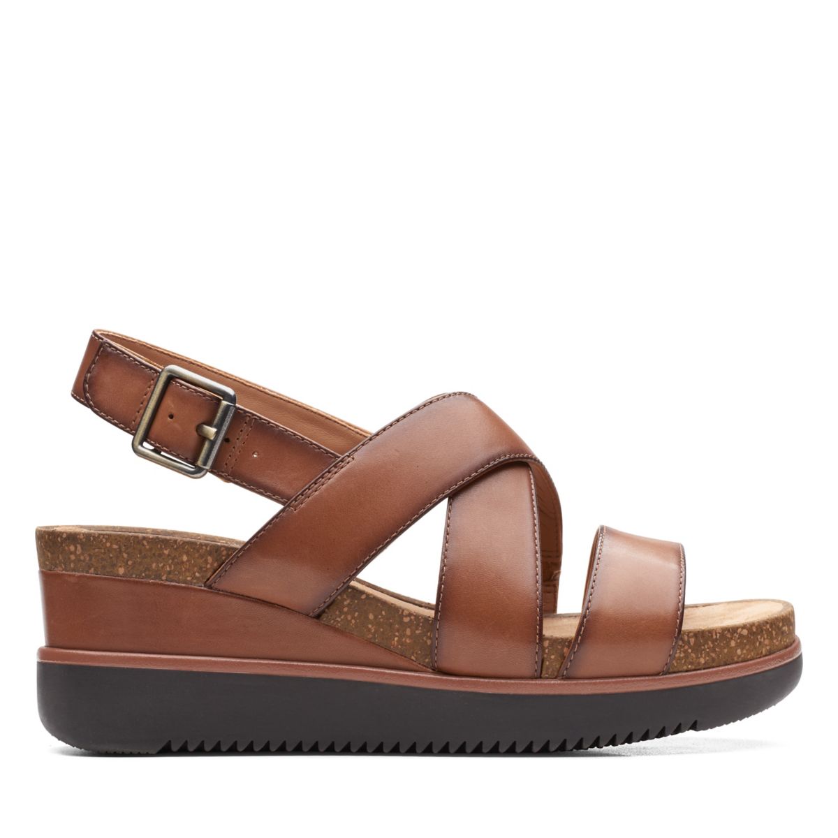 Clarks Lizby Cross Dark Brown | 69729476