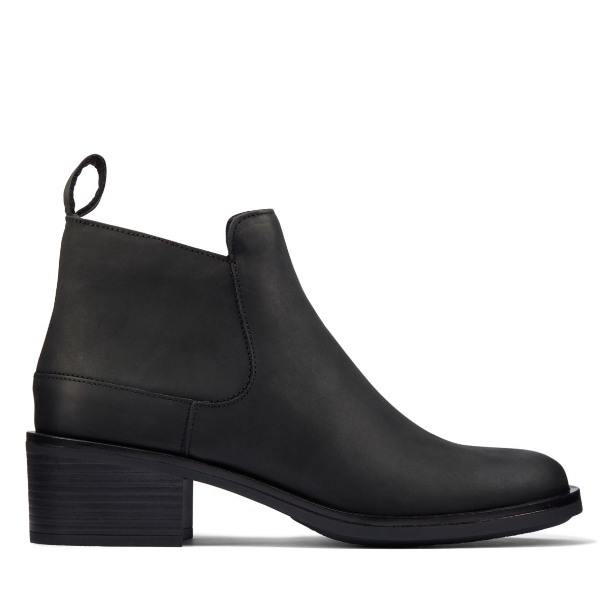 Clarks Memi Zip Black | 89400334