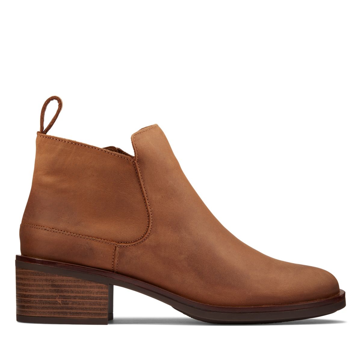 Clarks Memi Zip Dark Brown | 41948976