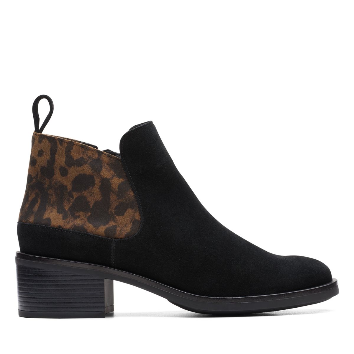 Clarks Memi Zip Leopard | 59061700