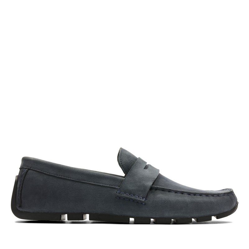 Clarks Oswick Penny Navy | 32501391