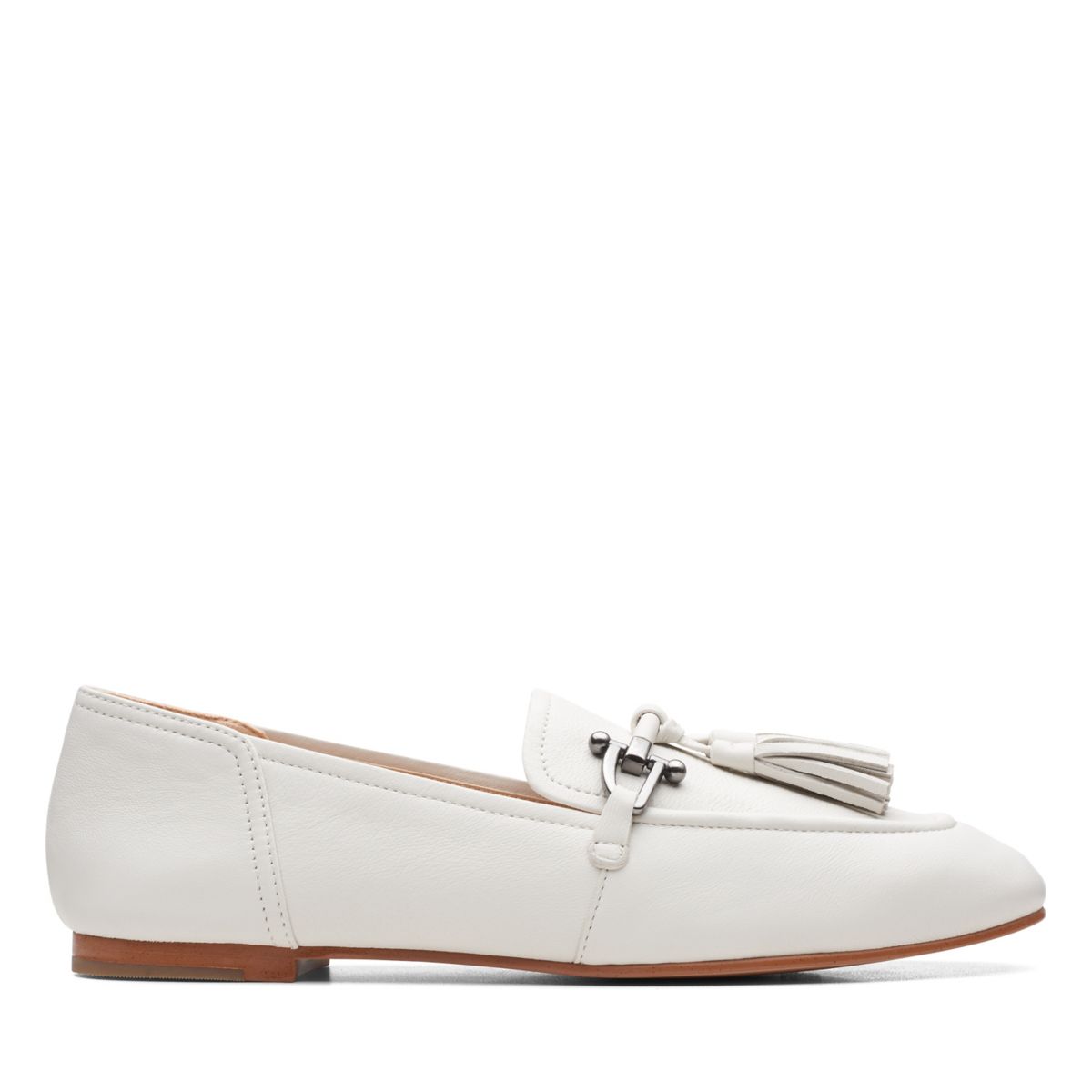 Clarks Pure 2 Tassel White | 26665482