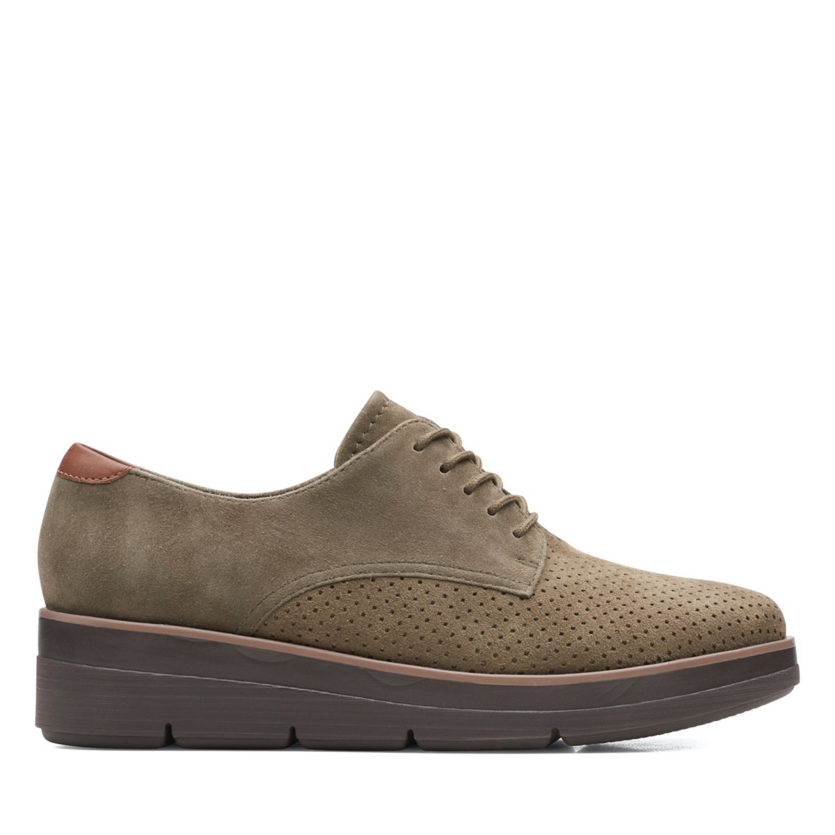 Clarks Shaylin Lace Dark Olive | 35338628