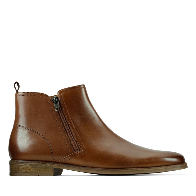 Clarks Stanford Zip Brown | 20930785