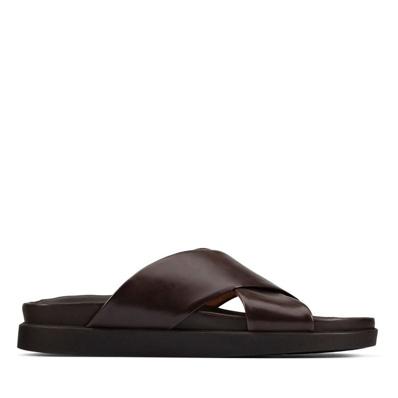 Clarks Sunder Cross Dark Brown | 22670710