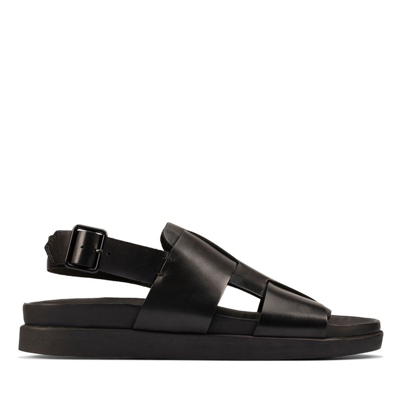 Clarks Sunder Strap Black | 26624143